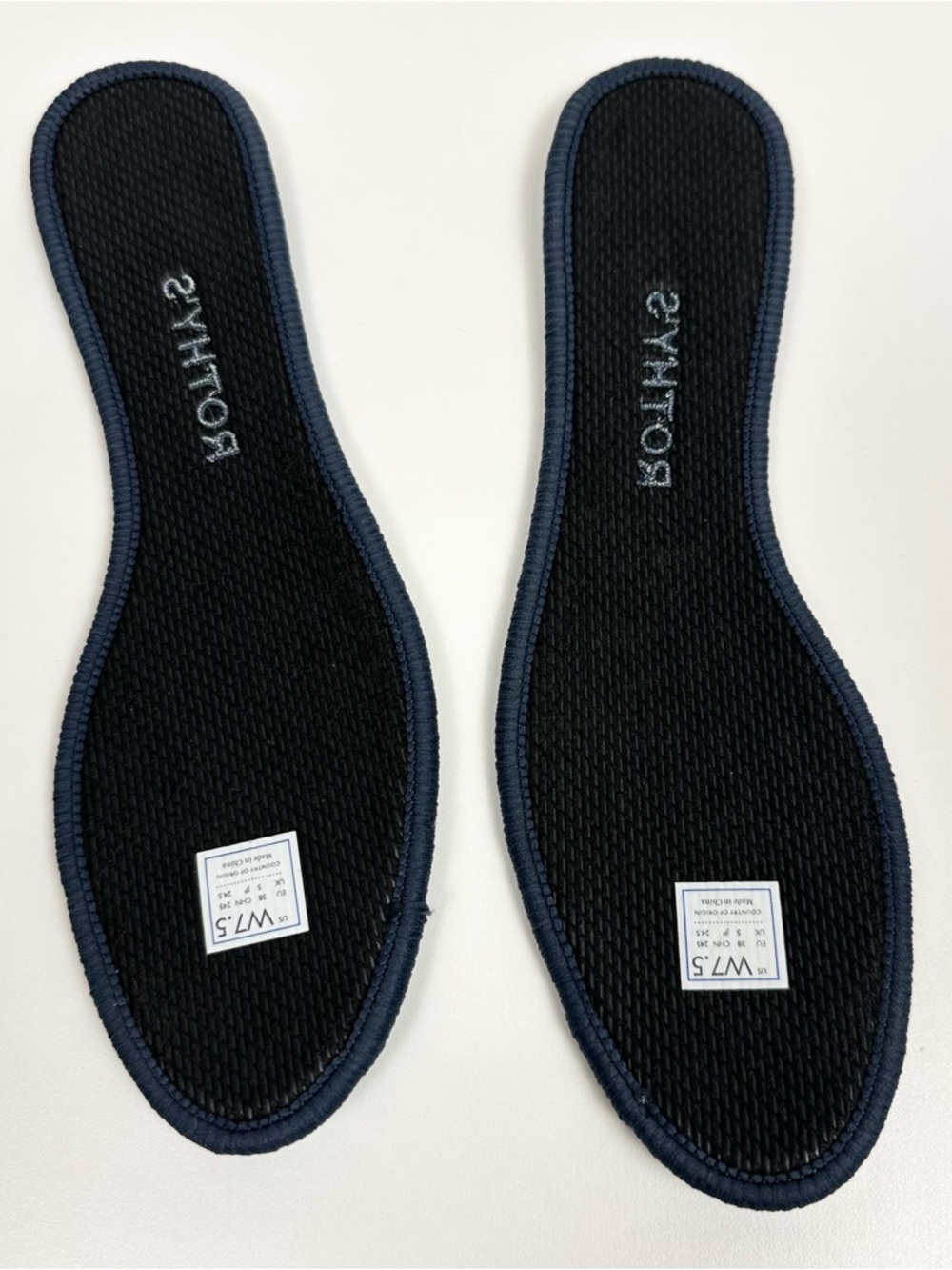 Rothys Round Toe Flats Navy Blue - Picture 8 of 9